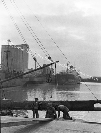 DOCKS SCENE  SHOWING RANK'S SILO